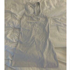 Lululemon classic nulu tank top (white) (2-4)